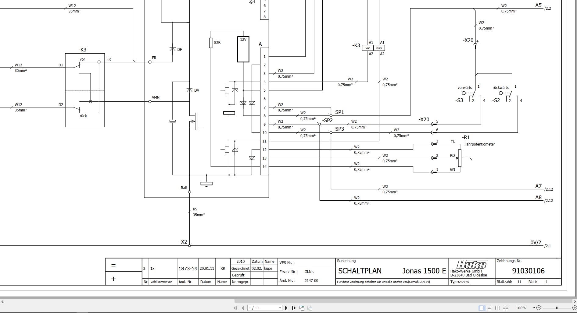 Hako Sweeper 1500RH Option Instruction (4)