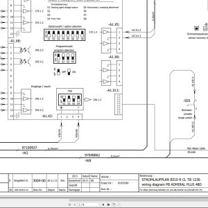 Hako Sweeper Admiral Plus 48D B310 R CL TB 1230 Wiring Diagram (1)