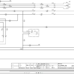 Hako Sweeper Jonas 1200E Apex 62B Circuit Diagram 91024042 (1)