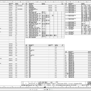 Hako Sweeper Scrubmaster B120 Electrical Schematic 91037861 (1)