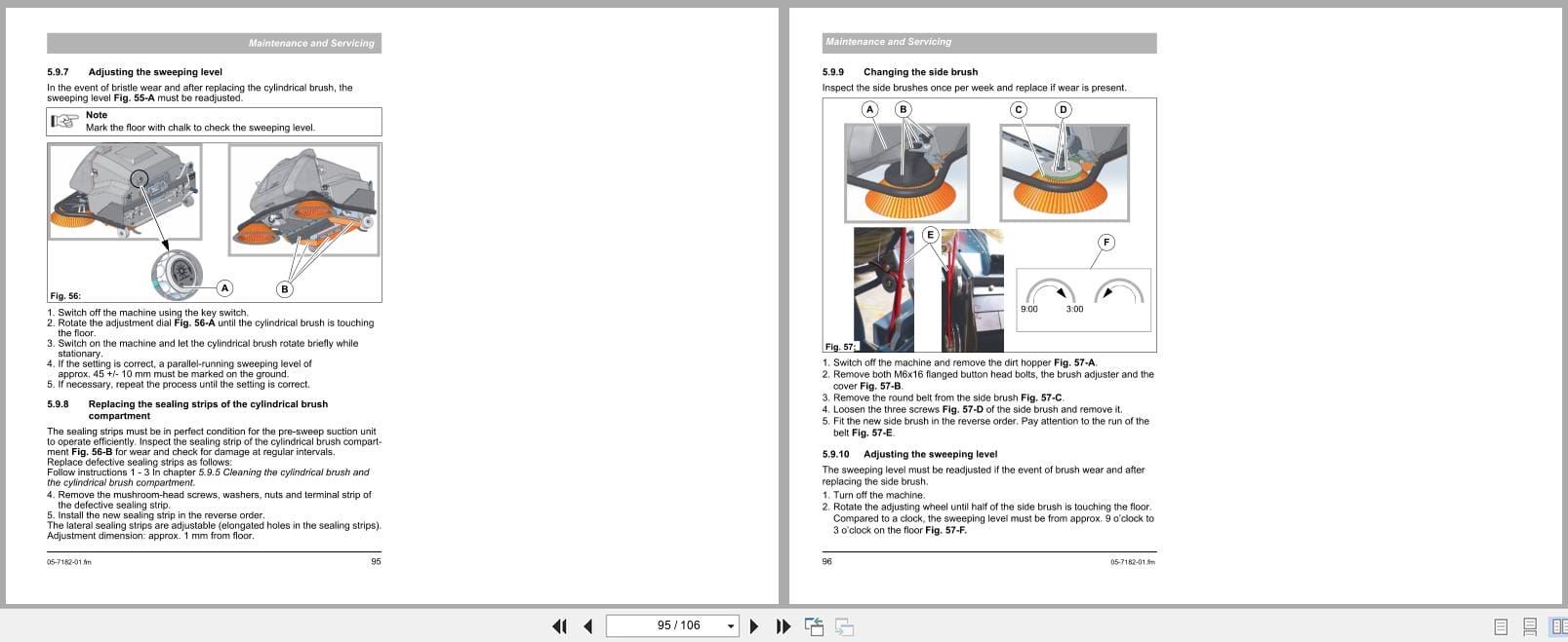 Hako Sweeper Scrubmater B260R Operating Manual 88 10 3142 4070 43 2019 (2)
