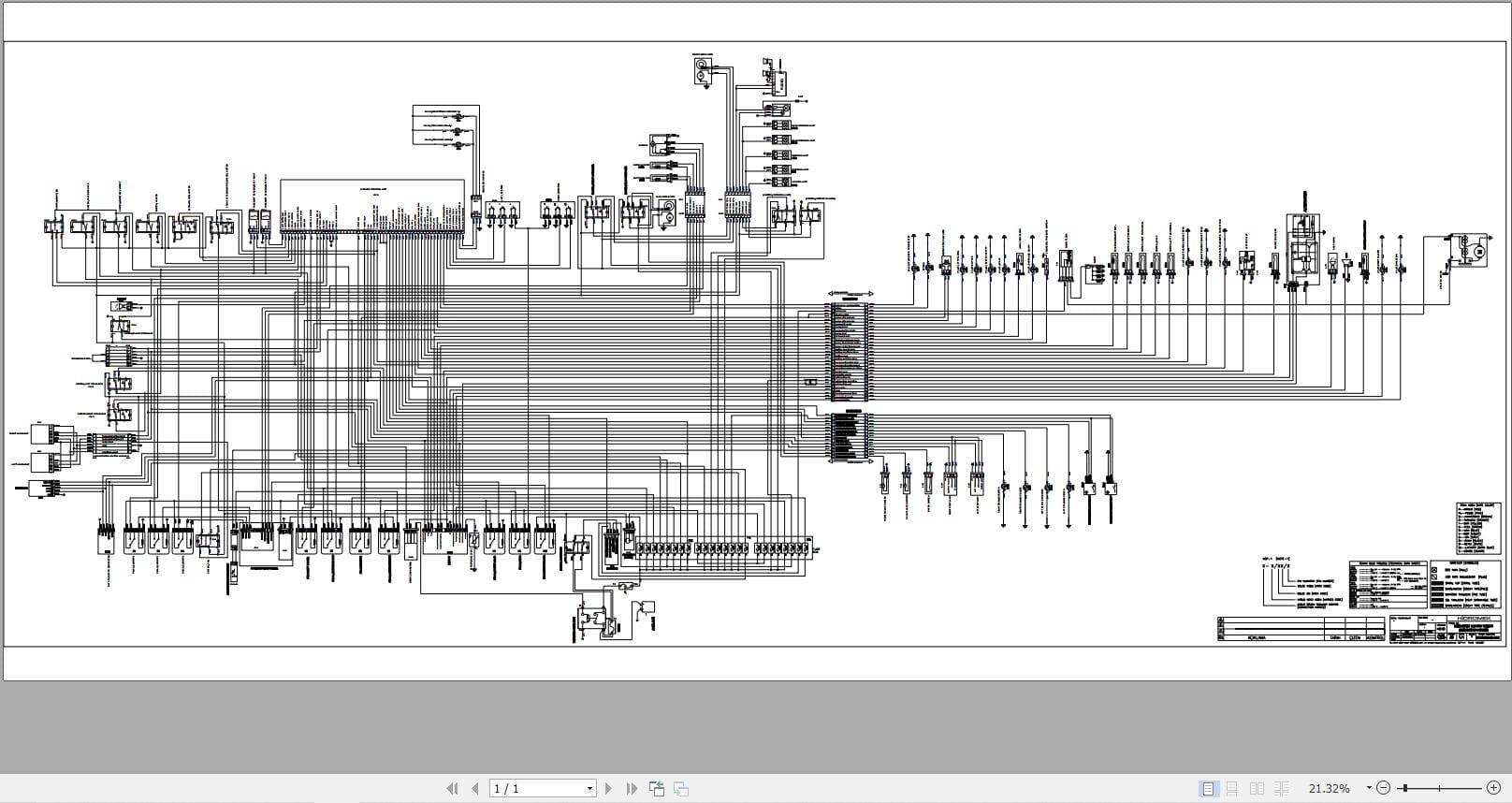 Hidromek Backhoe Loader 62SS Harness and Electric Diagram (2)