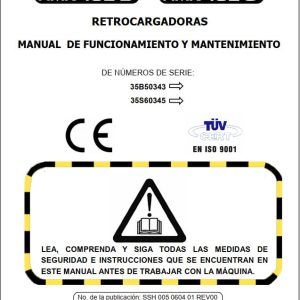 Hidromek Backhoe Loader HMK 102B 102S Operation Maintenance Manual ES (1)