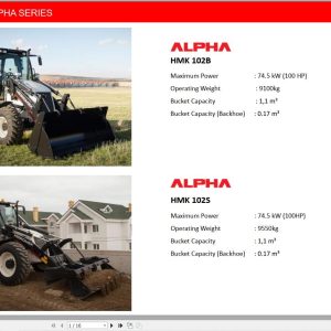 Hidromek Backhoe Loader HMK 102B 102S Training Manual (1)