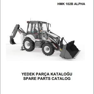 Hidromek Backhoe Loader HMK 102B ALPHA Parts Catalog 2023 EN TR (1)