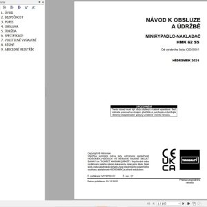 Hidromek Backhoe Loader HMK 62SS Operation Maintenance Manual M119702413 CS (1)