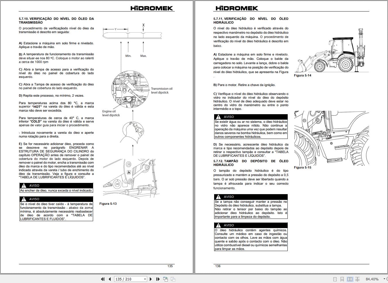 Hidromek Backhoe Loader Maestro Series Operation Maintenance Manual PT (2)