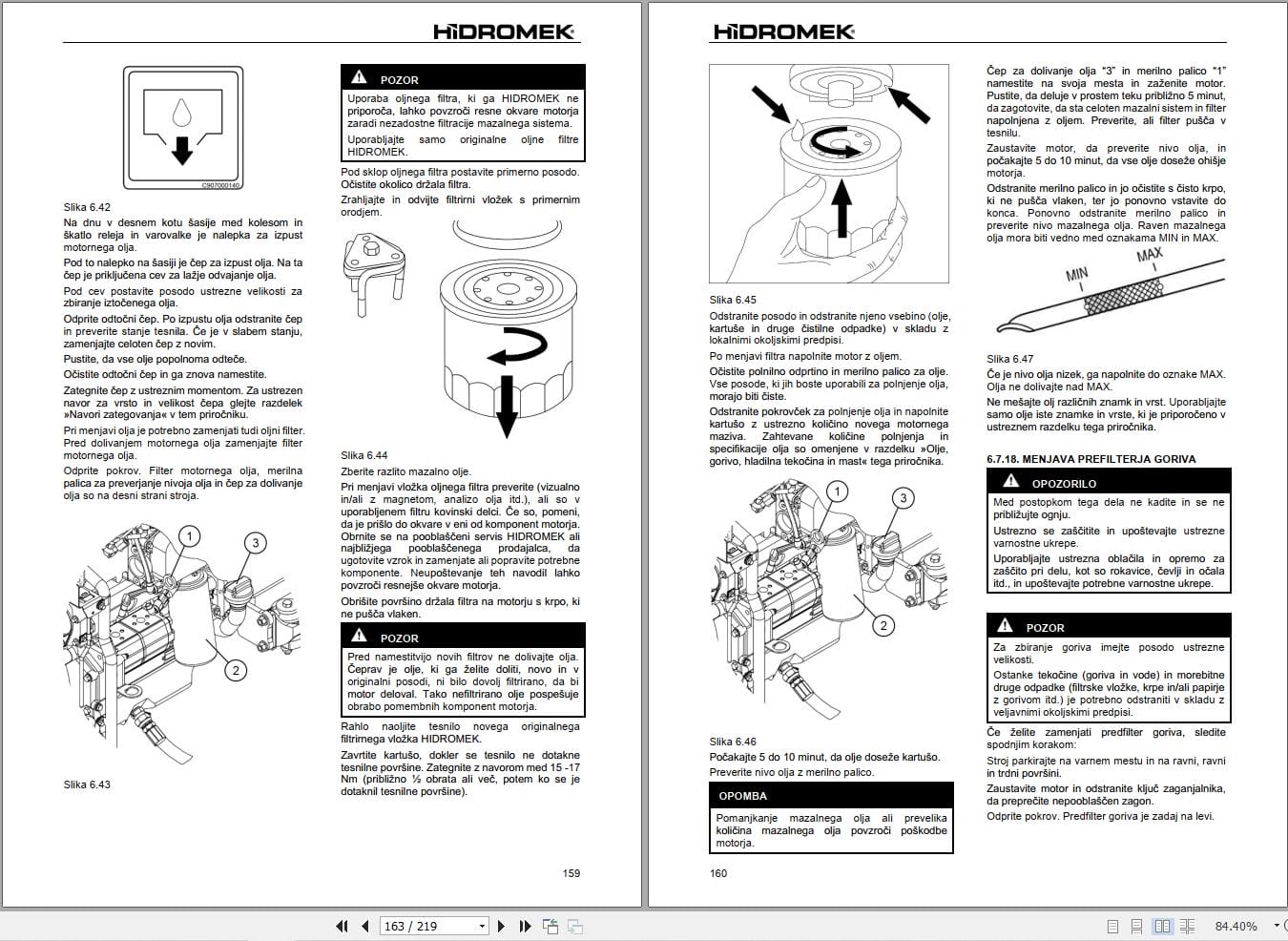 Hidromek Compactor HMK110CS HMK130CS HMK160CS Operation Maintenance Manual C117301414 SL (2)