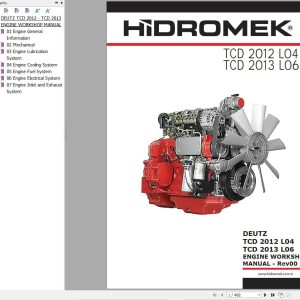 Hidromek Deutz Engine TCD 2012 L04 TCD 2013 L06 Workshop Manual (1)