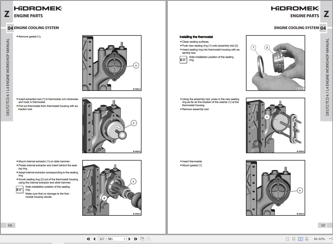 Hidromek Deutz Engine TCD 4.1 L4 Workshop Manual (2)