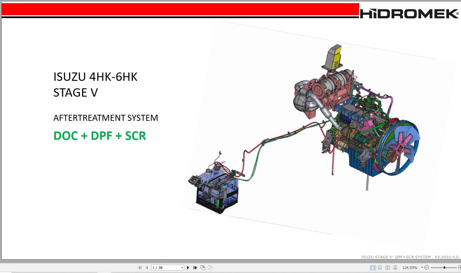 Hidromek Engine Stage 5 Training Manual (1)