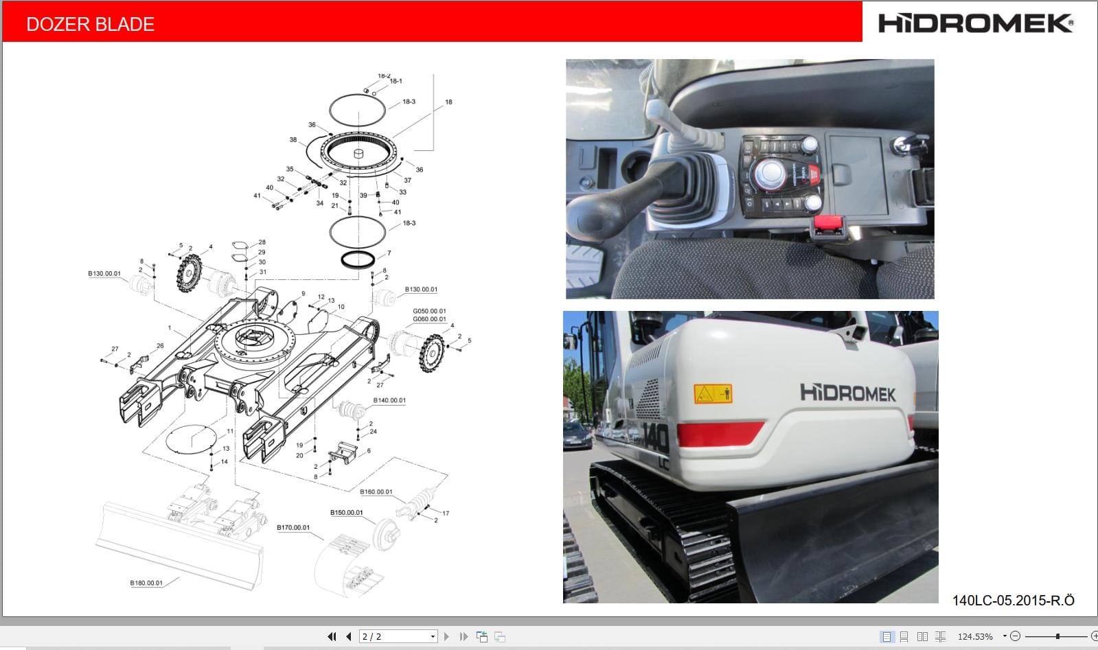 Hidromek Excavator HMK 140LC Training Manual (1)