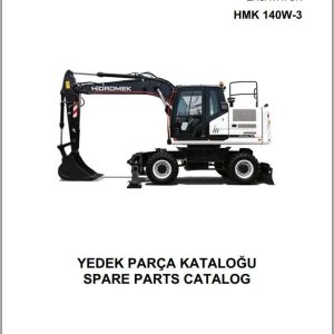 Hidromek Excavator HMK 140W 3 Parts Catalog H20732B300 2020 EN TR (1)