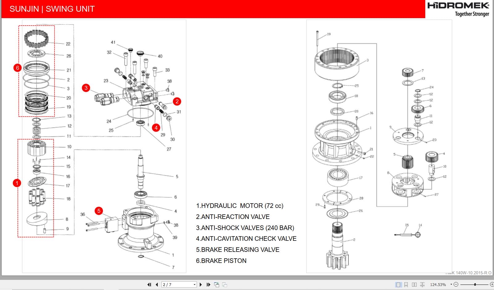 Hidromek Excavator HMK 140W Training Manual (4)