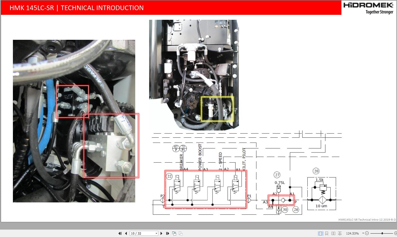 Hidromek Excavator HMK 145 LCSR Training Manual (4)
