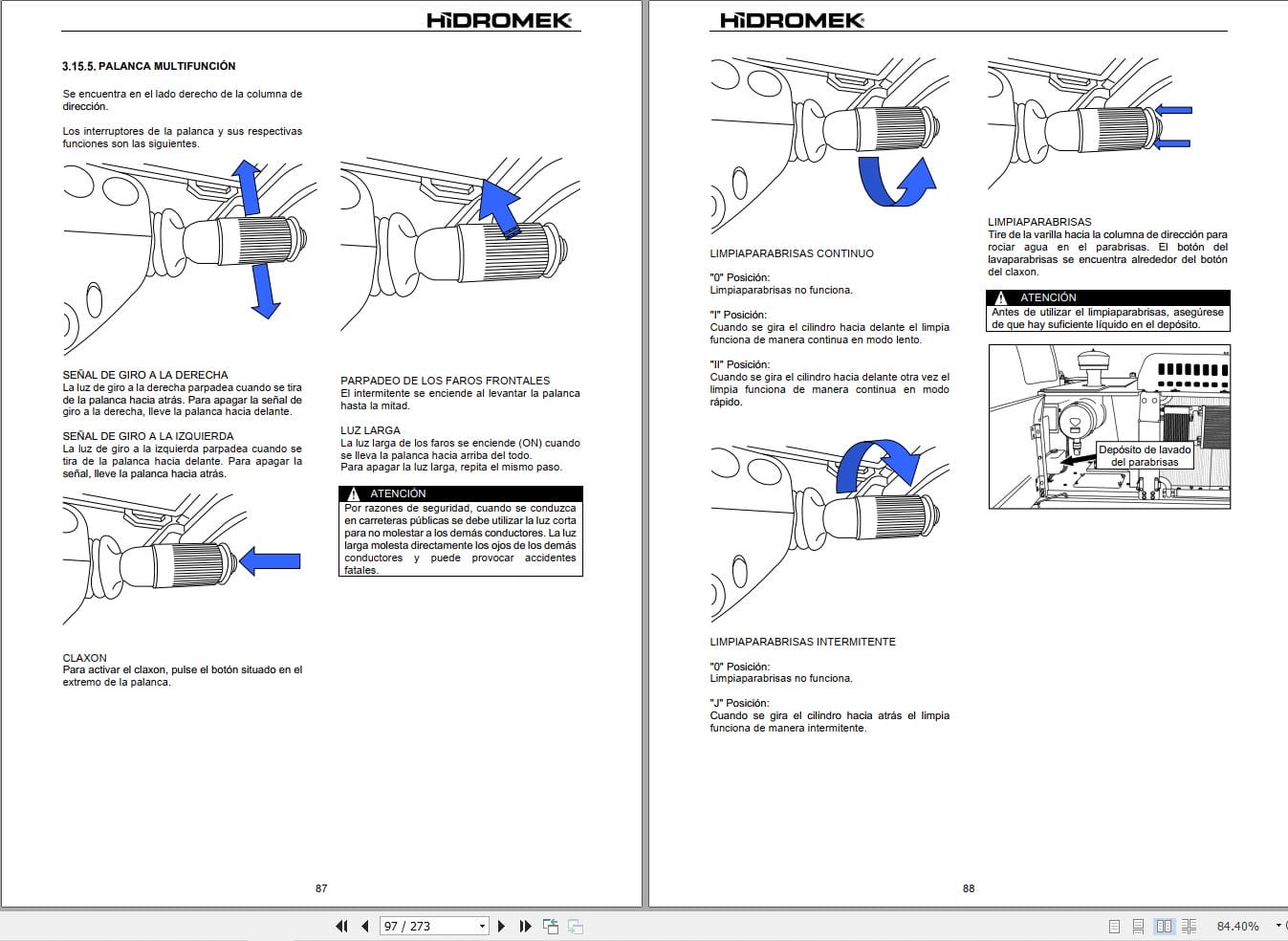 Hidromek Excavator HMK 150 WR 5 Operation Maintenance Manual H237355402 ES (2)