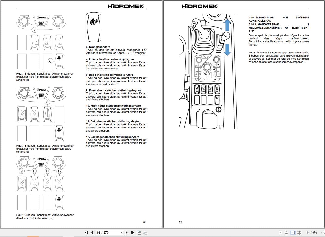 Hidromek Excavator HMK 150 WR 5 Operation Maintenance Manual H237355409 SV (2)