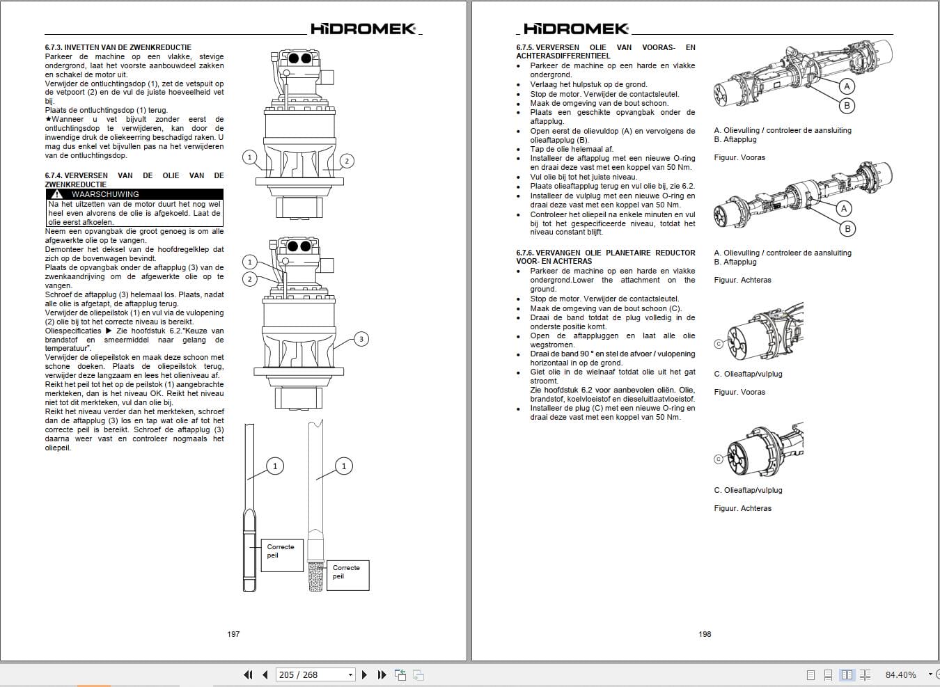 Hidromek Excavator HMK 210 W 4 Operation Maintenance Manual H237324411 NL (2)