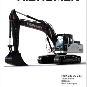 Hidromek Excavator HMK 220 LC 2 LR Parts Catalog H347311300 2010 EN TR (1)