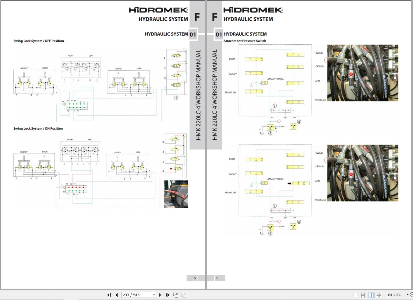 Hidromek Excavator HMK 220LC 4 Workshop Manual (2)