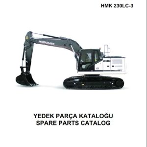 Hidromek Excavator HMK 230LC 3 Parts Catalog H34732B300 2019 EN TR (1)