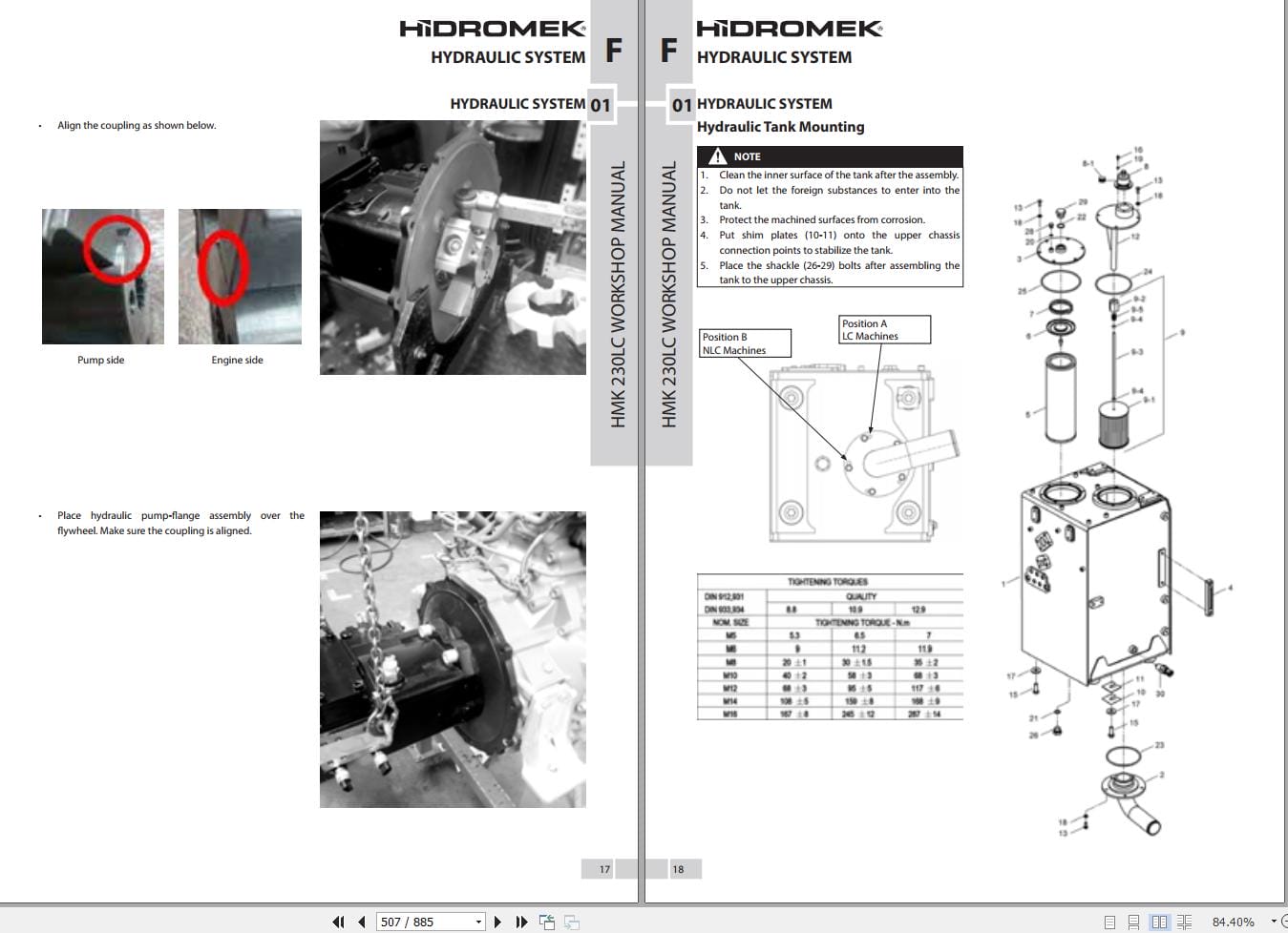 Hidromek Excavator HMK 230LC 5 Workshop Manual (3)