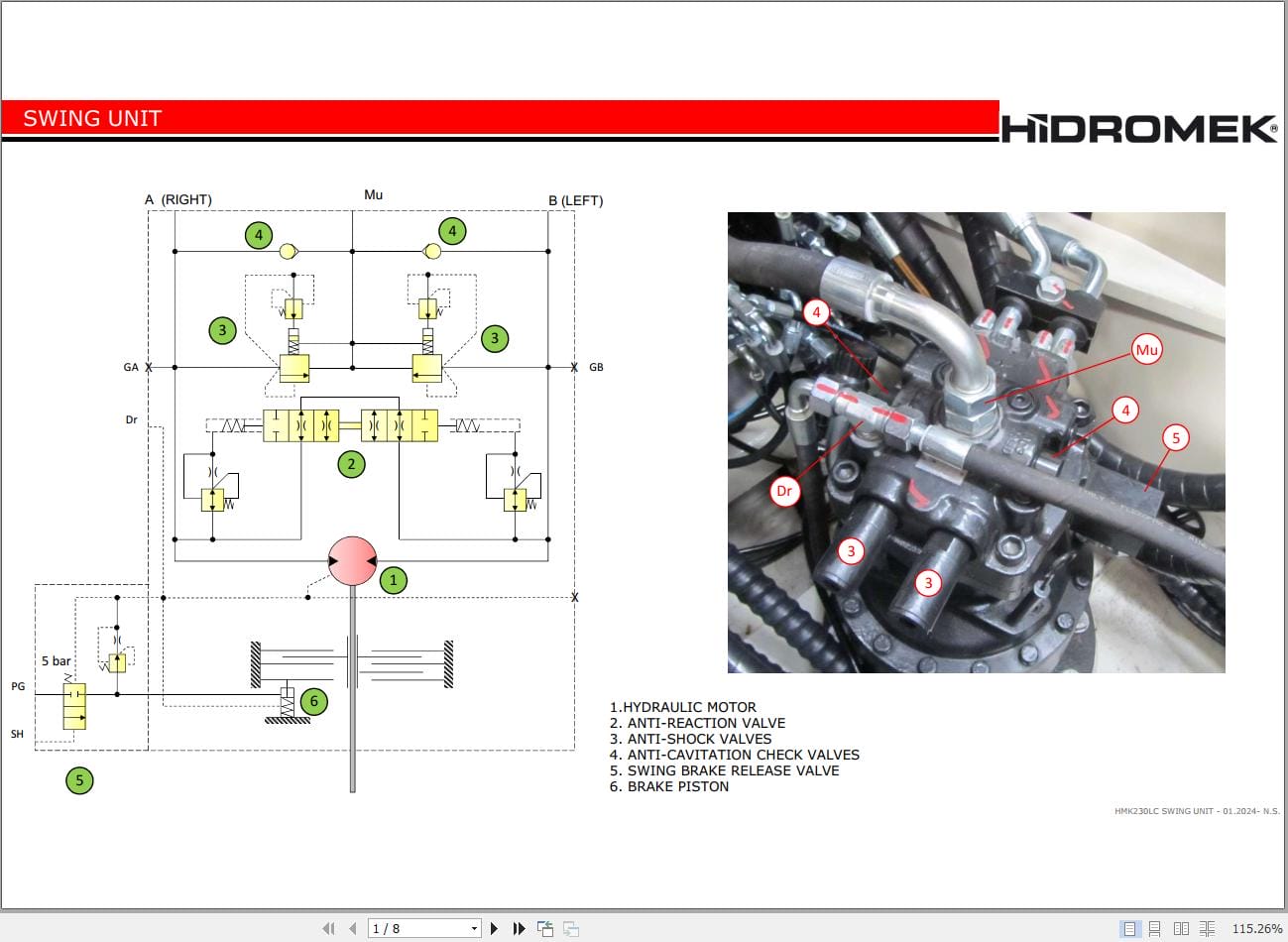 Hidromek Excavator HMK 230LC Training Manual (3)