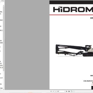 Hidromek Excavator HMK 370 LCD 3 Operation Maintenance Manual H667322403 FR (1)