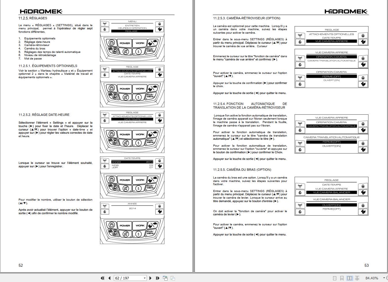 Hidromek Excavator HMK 370 LCD 3 Operation Maintenance Manual H667322403 FR (2)