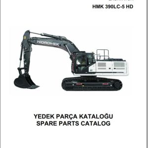 Hidromek Excavator HMK 390LC 5 HD Parts Catalog H377325300U 2022 EN TR (1)