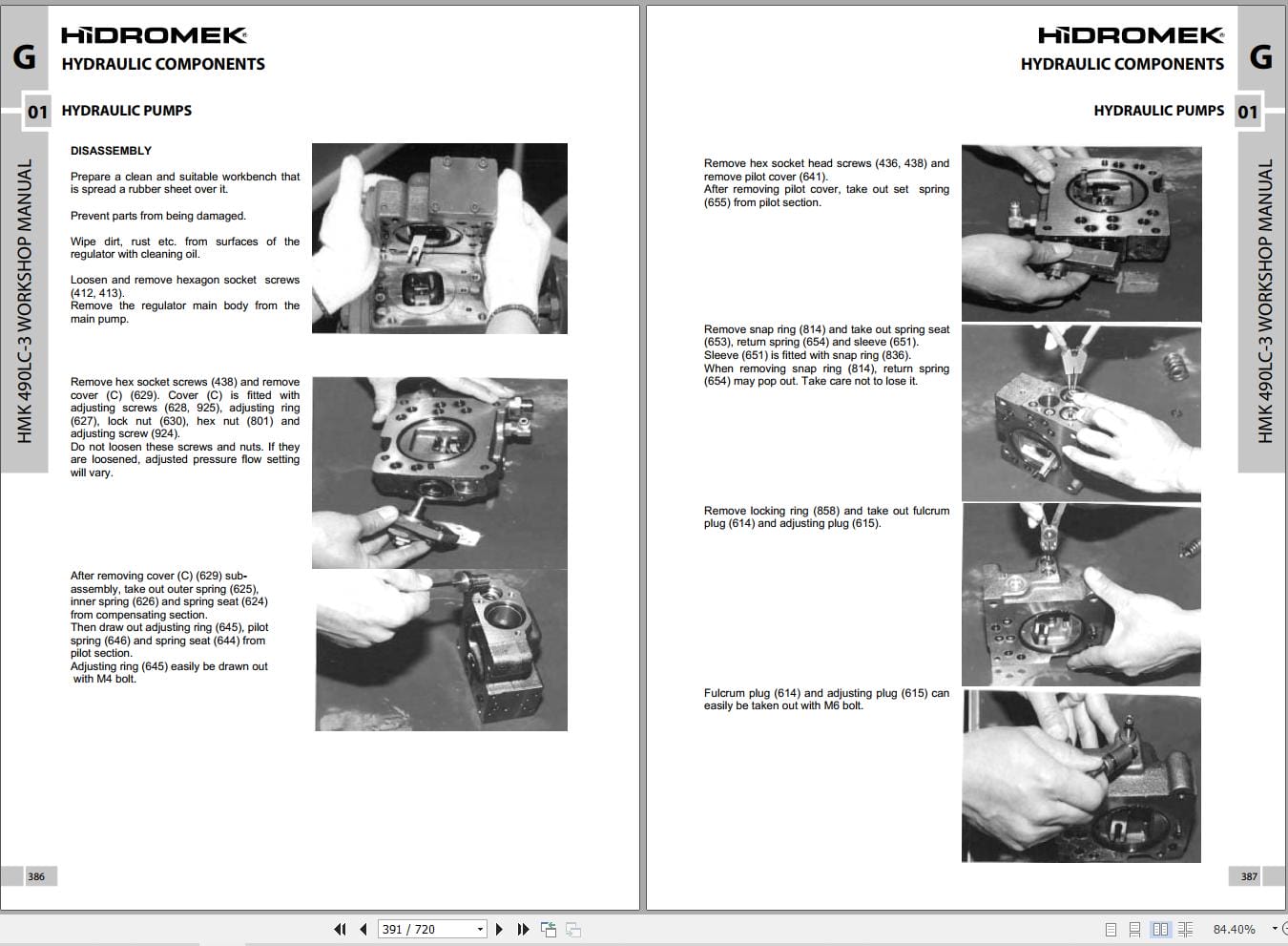 Hidromek Excavator HMK 490LC 3 Workshop Manual (2)