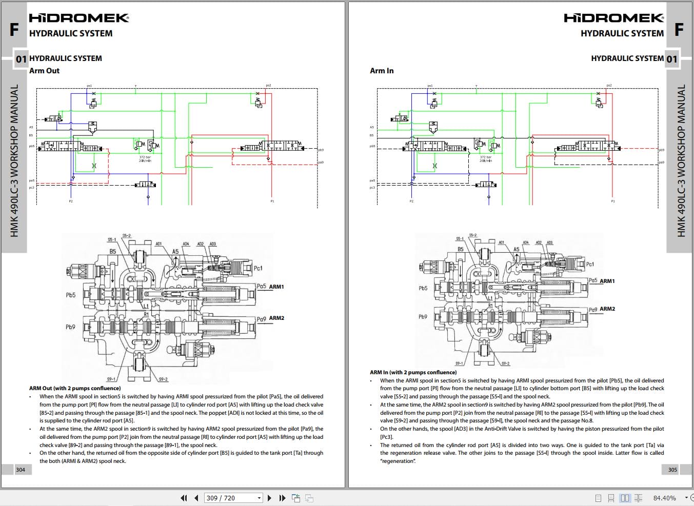 Hidromek Excavator HMK 490LC 3 Workshop Manual (3)