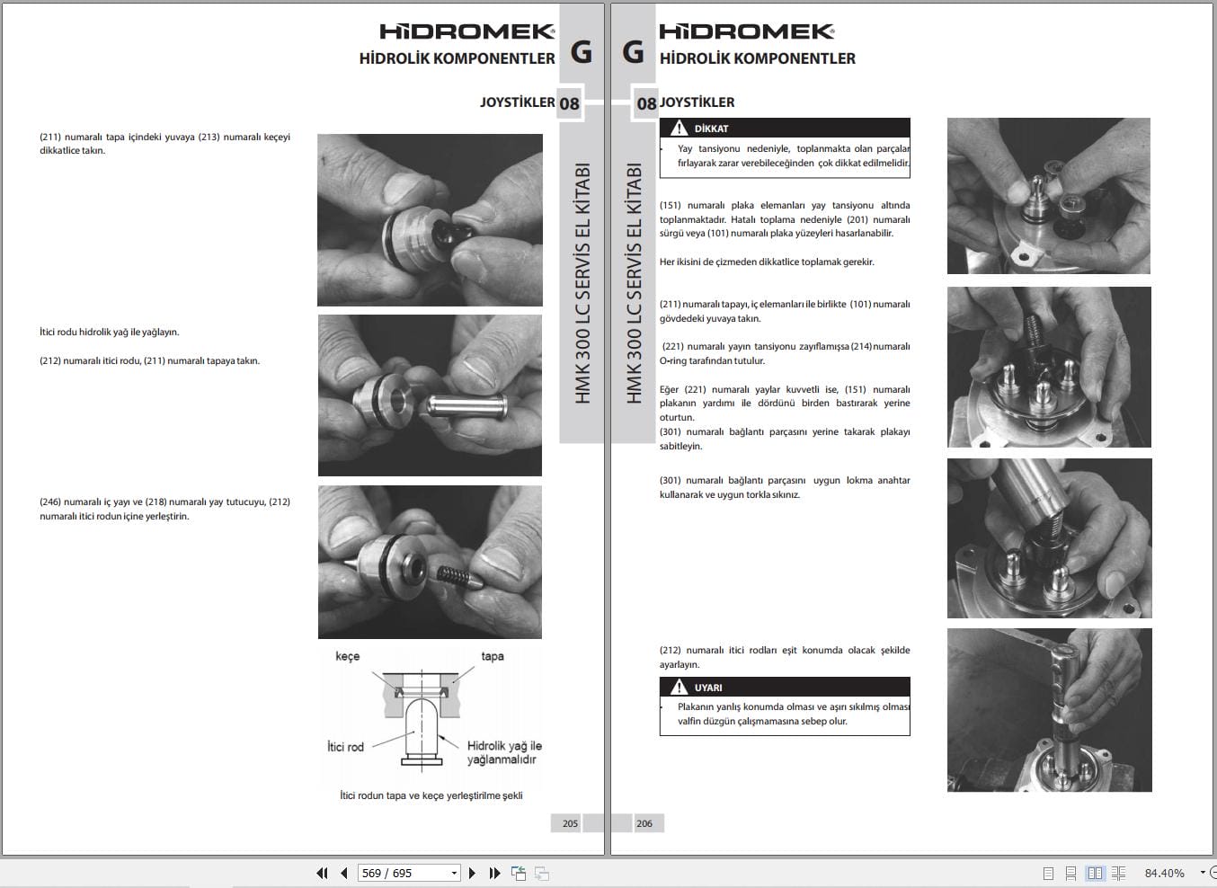 Hidromek Excavator HMK 500LC 3 Workshop Manual R00 TR (2)