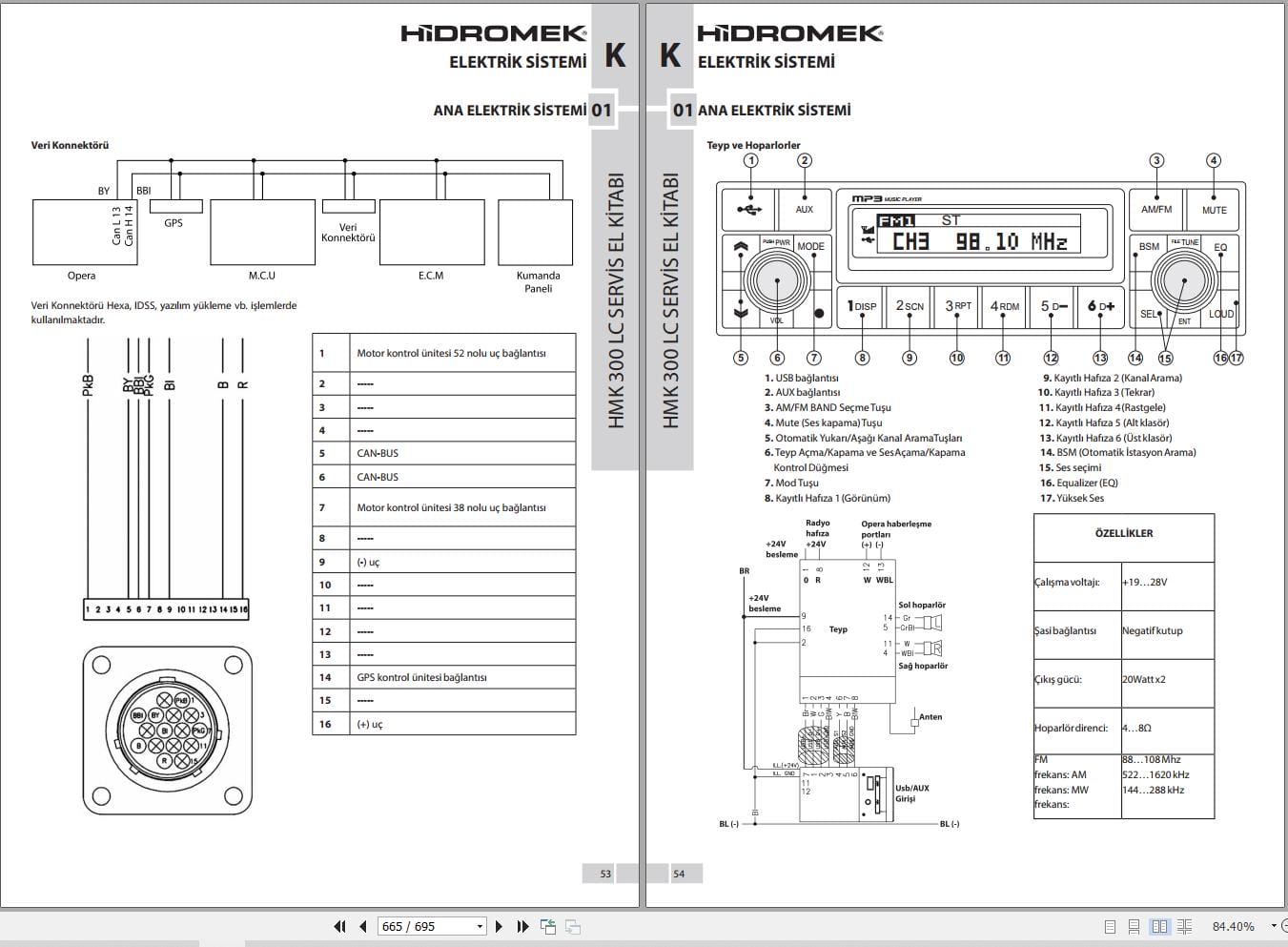 Hidromek Excavator HMK 500LC 3 Workshop Manual R00 TR (3)