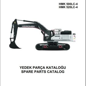 Hidromek Excavator HMK 500LC 4 HMK 520LC 4 Parts Catalog H387324300 2019 EN TR (1)