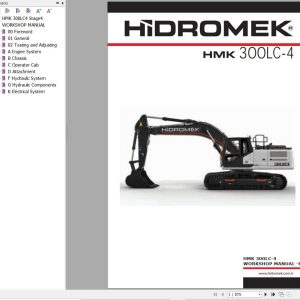 Hidromek Excavator HMK 500LC 4 Workshop Manual (1)