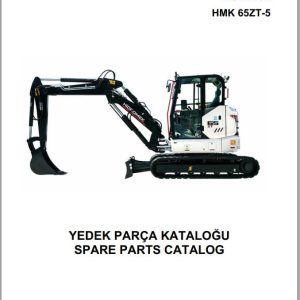 Hidromek Excavator HMK 65ZT 5 Parts Catalog H157345300U 2023 EN TR (1)