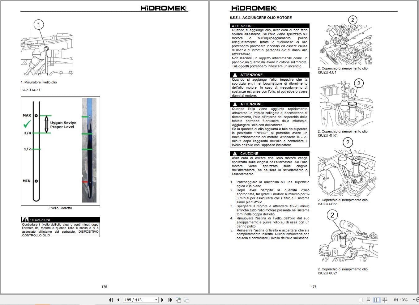 Hidromek Excavator HMK140LC 5 to HMK520LCLR 5 Operation Maintenance Manual H347325408 IT (2)