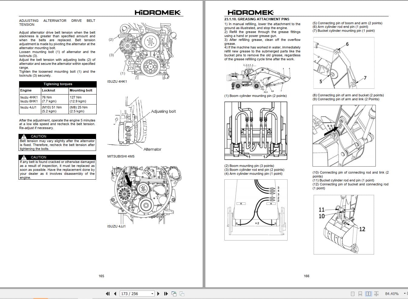 Hidromek Excavator HMK140W 3 HMK200W 3 Operation Maintenance Manual H237322401 EN (2)