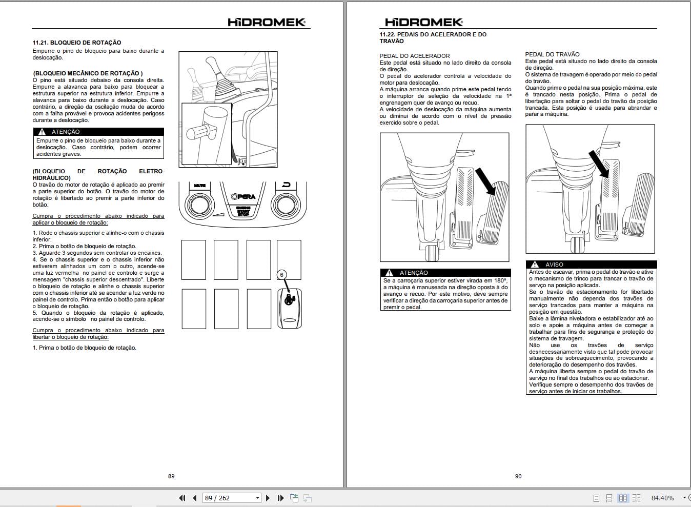 Hidromek Excavator HMK140W 3B HMK200W 3B Operation Maintenance Manual H237323405 PT (2)