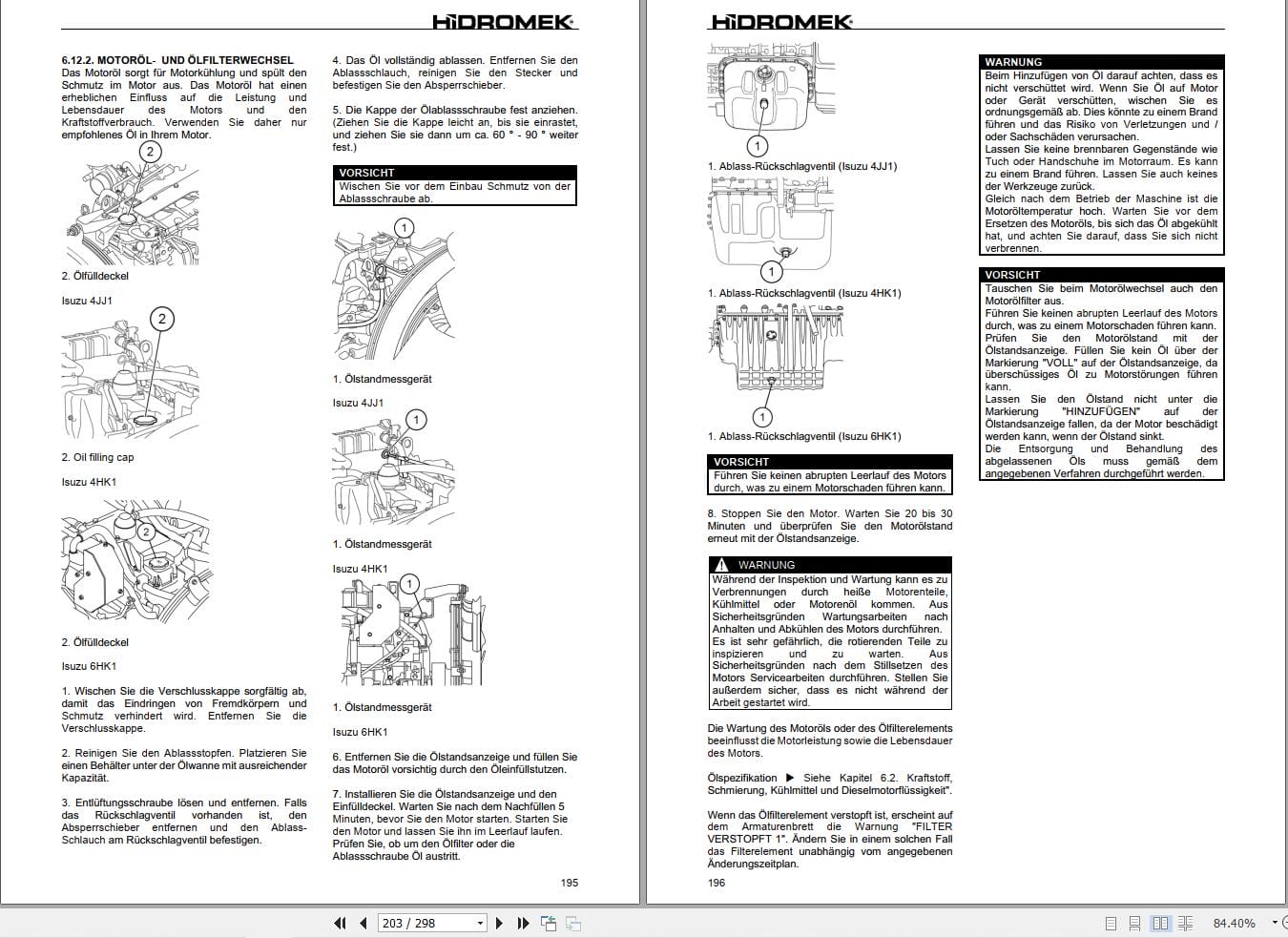 Hidromek Excavator HMK145LC 4SR to HMK500LC 4 Operation Maintenance Manual H347324412 DE (2)