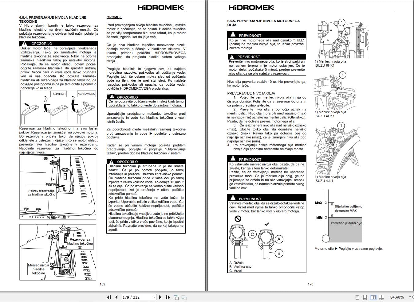 Hidromek Excavator HMK145LCSR 4 to HMK500LC 4 Operation Maintenance Manual H347324414 SL (2)