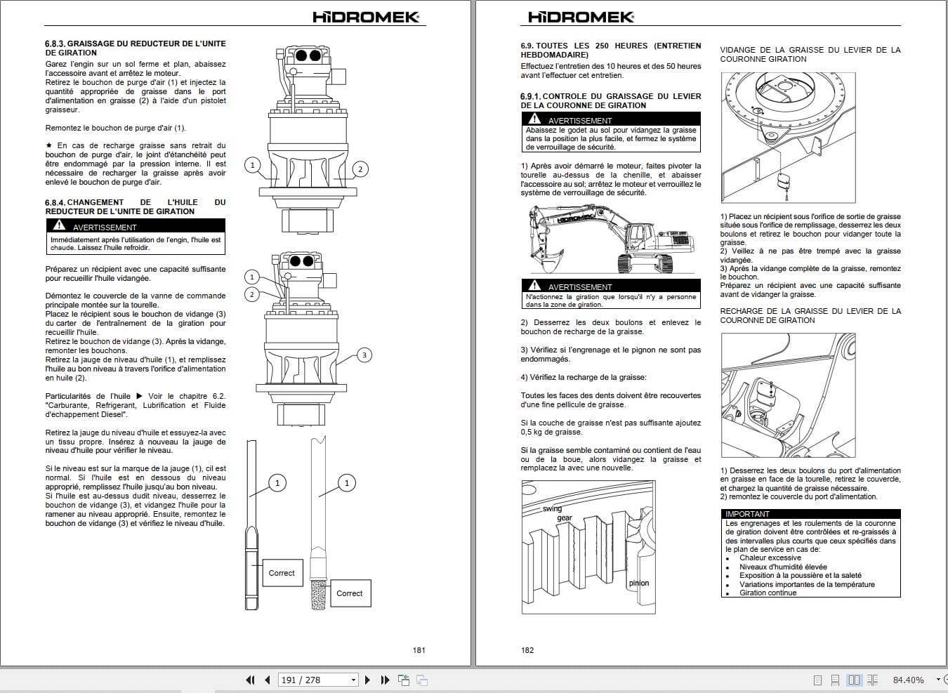 Hidromek Excavator HMK200C 3A to HMK360LC 3A Operation Maintenance Manual H34732C403 FR (2)