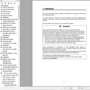 Hidromek Excavator HMK200W Cummins Operation Maintenance Manual R07 (1)