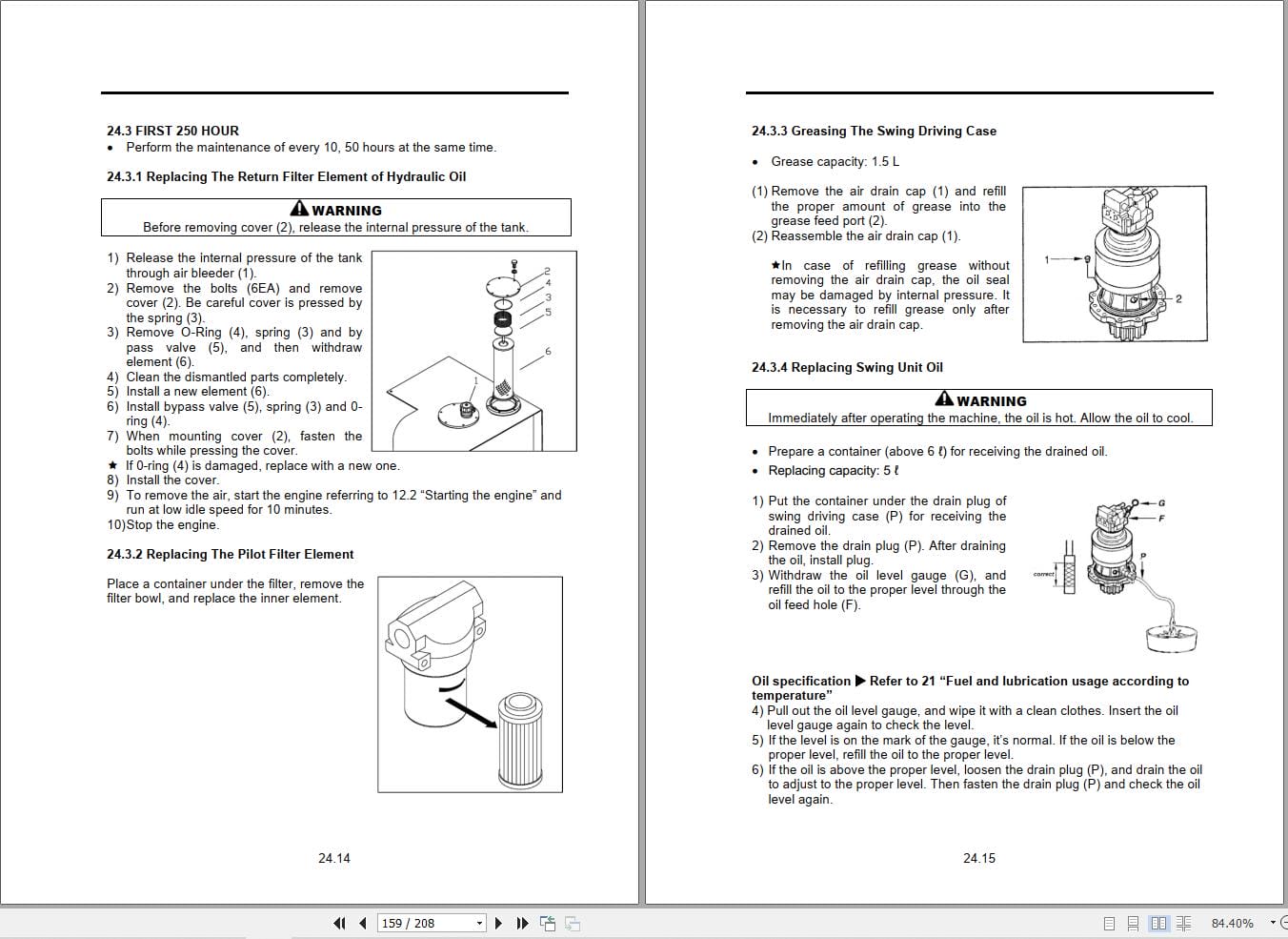 Hidromek Excavator HMK200W Cummins Operation Maintenance Manual R07 (2)