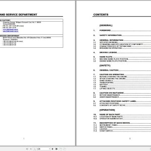 Hidromek Excavator HMK220LC Cummins Operation Maintenance Manual R04 (1)