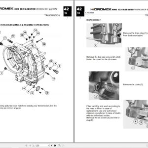 Hidromek HMK 102 MAESTRO Carraro Transmission Workshop Manual (1)