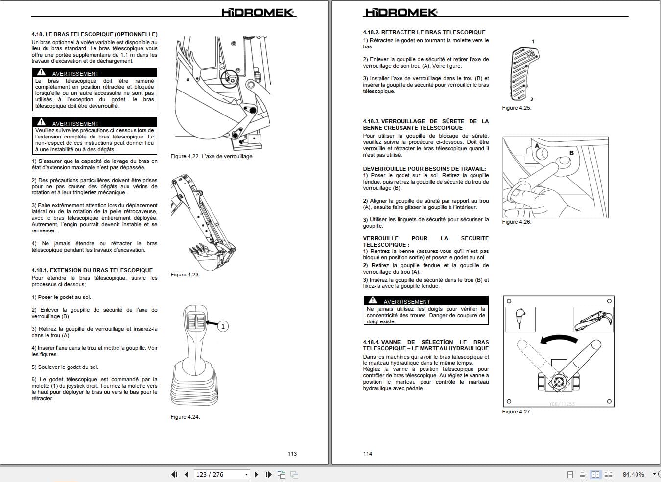 Hidromek HMK 102B 102S SUPRA & ALPHA Operation Maintenance Manual FR (2)