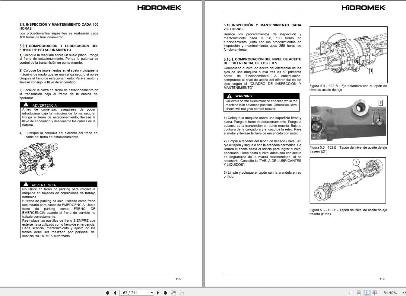 Hidromek HMK 102B ALPHA Operation Maintenance Manual Y10 13053 ES (2)