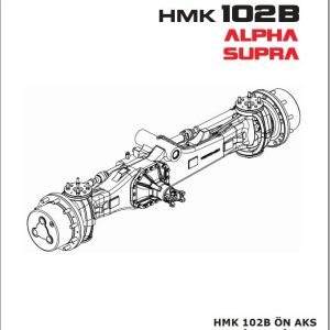 Hidromek HMK 102B ALPHA SUPRA Front Axle Workshop Manual REV 07 TR (1)
